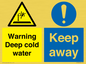 CV7328: Warning Deep cold water Keep away