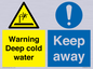 CV7328: Warning Deep cold water Keep away