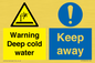 CV7328: Warning Deep cold water Keep away