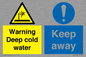 CV7328: Warning Deep cold water Keep away