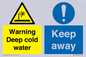 CV7328: Warning Deep cold water Keep away