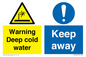 CV7328: Warning Deep cold water Keep away
