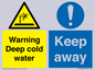 CV7328: Warning Deep cold water Keep away