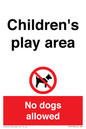 CV7378: Children's play area. No dogs allowed