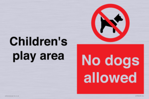 CV7378: Children's play area. No dogs allowed