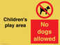 CV7378: Children's play area. No dogs allowed