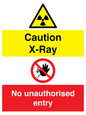 CV7387: Caution X-ray. No unauthorised entry