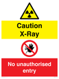 CV7387: Caution X-ray. No unauthorised entry