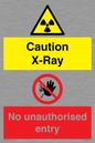 CV7387: Caution X-ray. No unauthorised entry