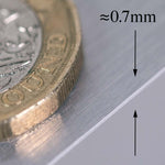 Material: 100x75mm / 0.7mm Dye-sub grained / No Holes