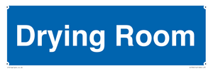 DC726: drying room - door sign