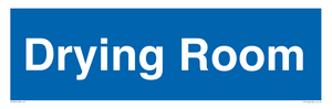 DC726: drying room - door sign