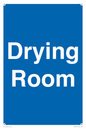 DC726: drying room - door sign