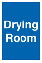 DC726: drying room - door sign