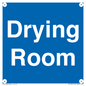 DC726: drying room - door sign