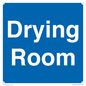 DC726: drying room - door sign