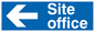 DC730: site office - sign