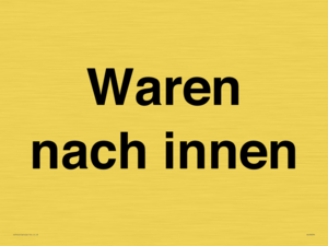 (DE)IR6294: Waren nach innen