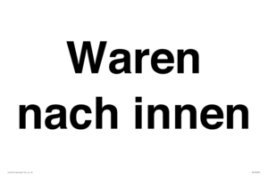 (DE)IR6294: Waren nach innen