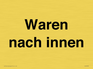 (DE)IR6294: Waren nach innen