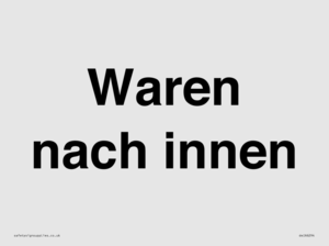 (DE)IR6294: Waren nach innen
