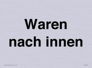 (DE)IR6294: Waren nach innen