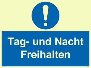 (DE)MA5501: Tag- und Nacht Freihalten