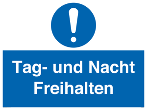 (DE)MA5501: Tag- und Nacht Freihalten