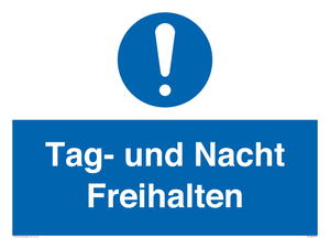 (DE)MA5501: Tag- und Nacht Freihalten
