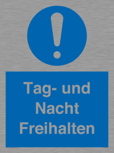 (DE)MA5501: Tag- und Nacht Freihalten