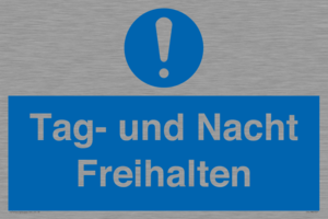 (DE)MA5501: Tag- und Nacht Freihalten
