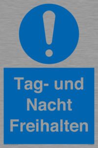 (DE)MA5501: Tag- und Nacht Freihalten