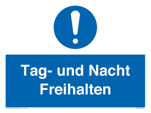 (DE)MA5501: Tag- und Nacht Freihalten