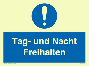 (DE)MA5501: Tag- und Nacht Freihalten