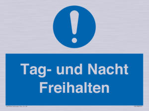 (DE)MA5501: Tag- und Nacht Freihalten