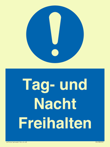 (DE)MA5501: Tag- und Nacht Freihalten