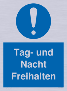 (DE)MA5501: Tag- und Nacht Freihalten