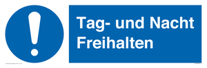 (DE)MA5501: Tag- und Nacht Freihalten