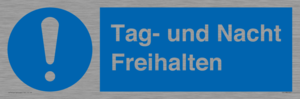 (DE)MA5501: Tag- und Nacht Freihalten