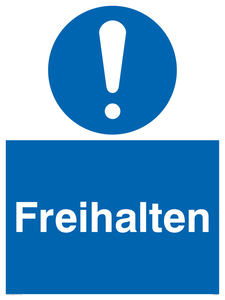 (DE)MC519: Freihalten