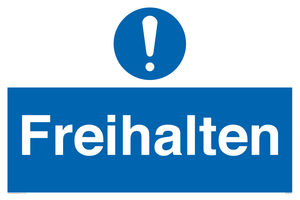 (DE)MC519: Freihalten