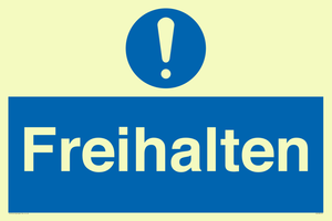 (DE)MC519: Freihalten