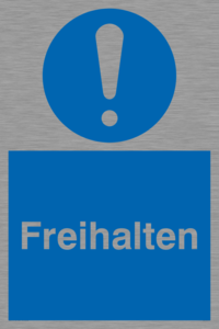 (DE)MC519: Freihalten