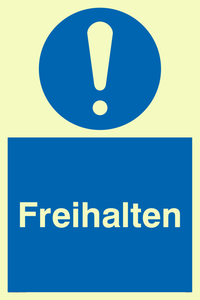 (DE)MC519: Freihalten