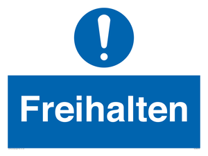 (DE)MC519: Freihalten