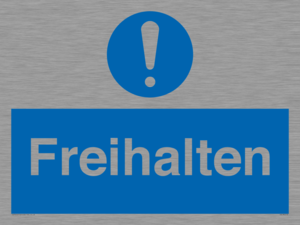 (DE)MC519: Freihalten