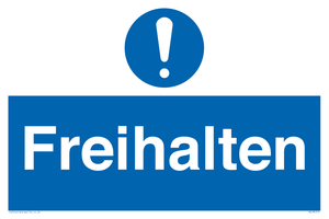 (DE)MC519: Freihalten