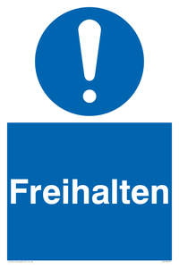 (DE)MC519: Freihalten