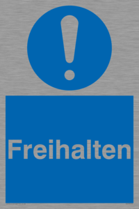 (DE)MC519: Freihalten