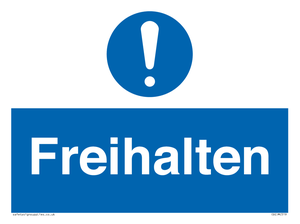 (DE)MC519: Freihalten